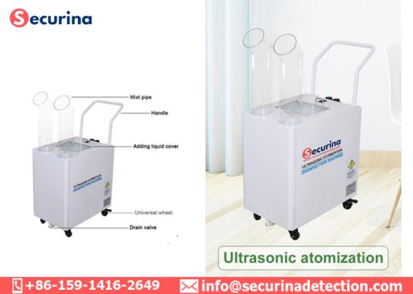Stainless Steel Mobile Disinfection Atomizer Sterilization Fogger with CE
