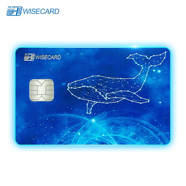 Quality LED Illuminated Smart Card with 360° Edge Glow for sale