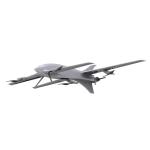 Electric QINGLONG Tandem Wing VTOL UAV 2022mm Length High Performance