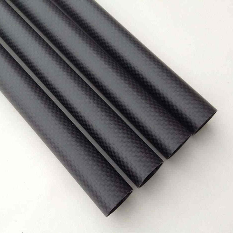 High Quality Matte Carbon Fiber Round Tube Customized 25MM 30MM 50MM Carbon Fibre Tube