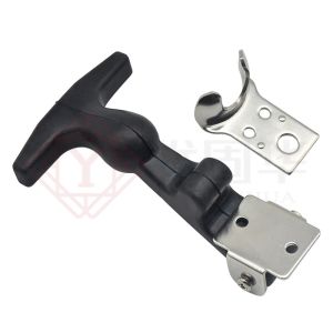 Galvanized Lockable Draw Latch Rubber Elastic Vehicle Shock Absorption
