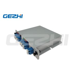 ABS Material Fiber Optic Passive Components PLC Splitter 1X8