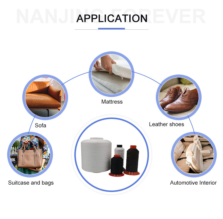Waterproof Nylon 6 High Tenacity Yarn Bonded Excellent Abrasion Protection