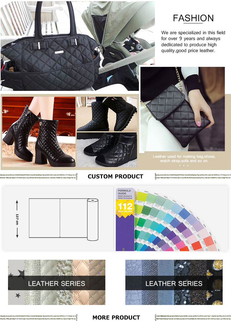 Waterproof Artificial Leather Material GS Certification Elegant Extra Large