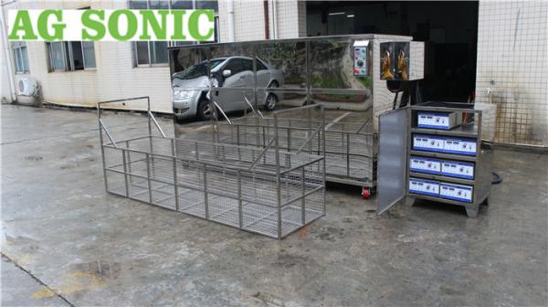 1500L Oil Filtration Industrial Ultrasonic Cleaner For Turbo Blade / Aerospace