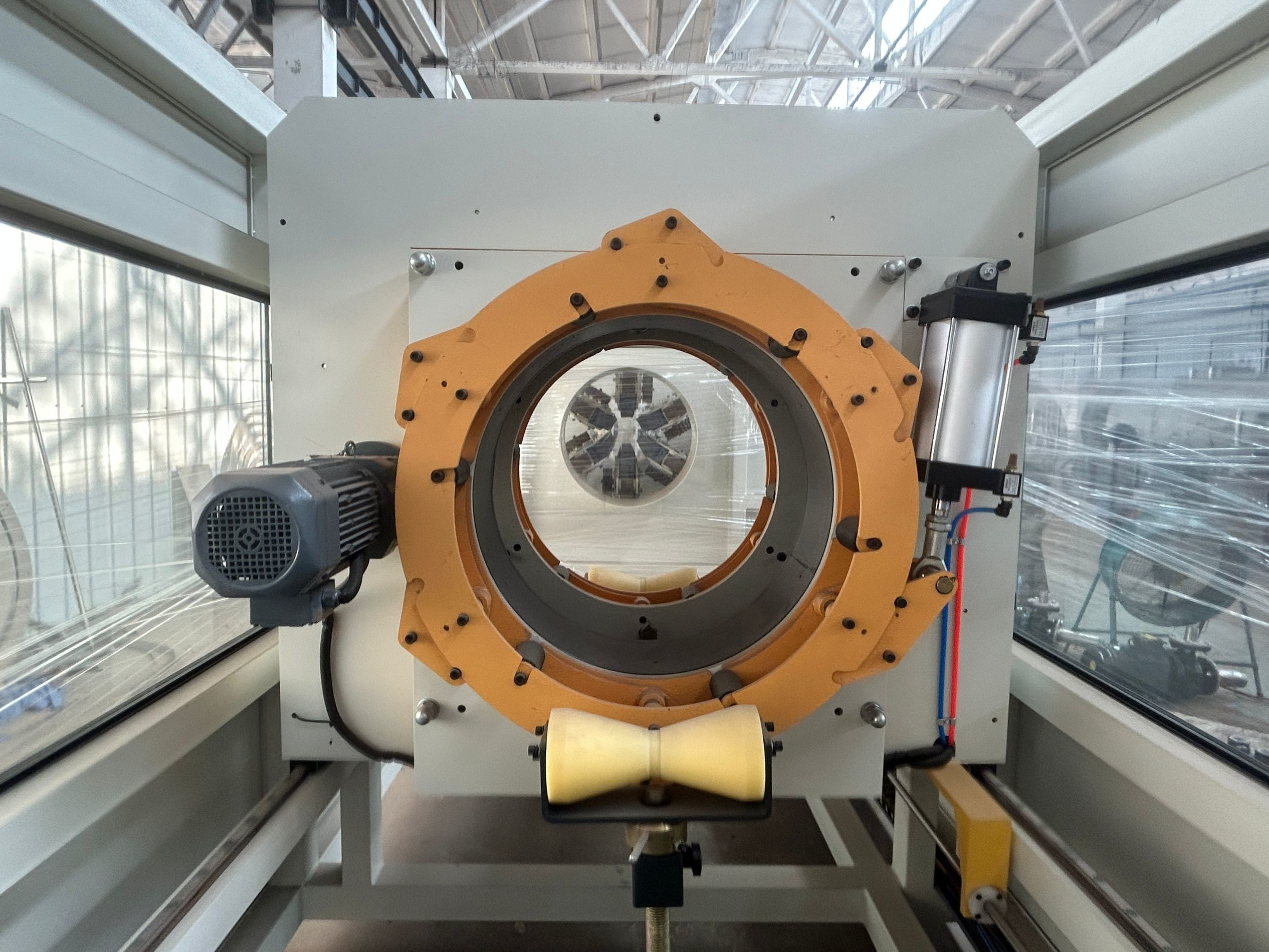 Large Diameter DN Size Double/Triple Wall HDPE PE Water Supply Large Diameter Plastic PP PPR HDPE PE Pprc Pipe Extrusion Production Line Making
