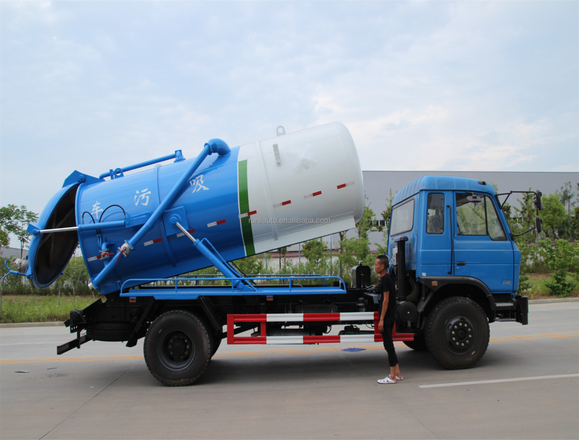 Dongfeng Sewage Suction Truck 10CBM With Good Price for Sale