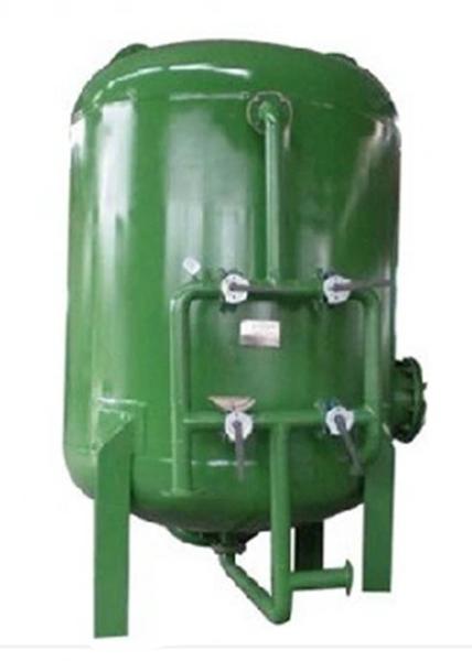 Low Pressure Loss Activated Carbon Filter Tank Green Color For Water Purificatio