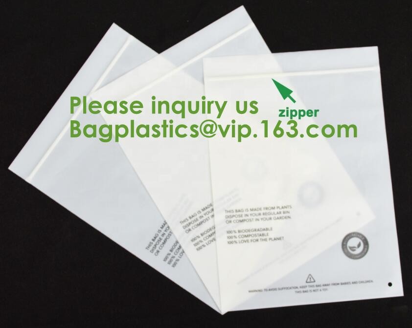 Compostable Large GALLON Zip Bag, Resealable Extra Strength Biodegradable Bags, Made From Plant Materials