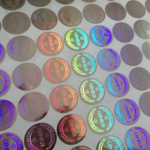  Custom design secure label packaging / shining 3D hologram label / adhesive hologram sticker Manufactures