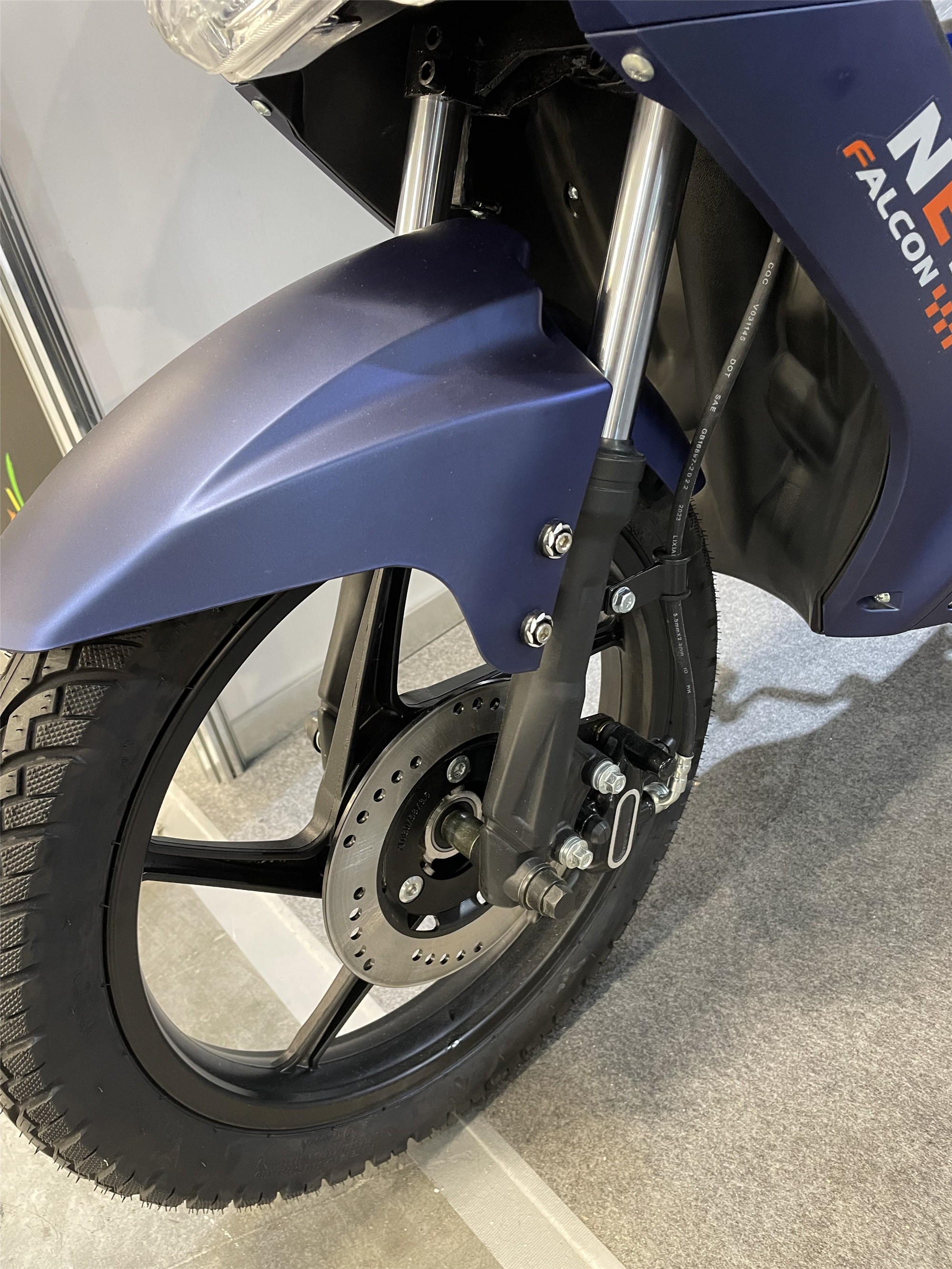 Long Range Electric Moped Bike 48V 800W High Power EEC Electric Scooter