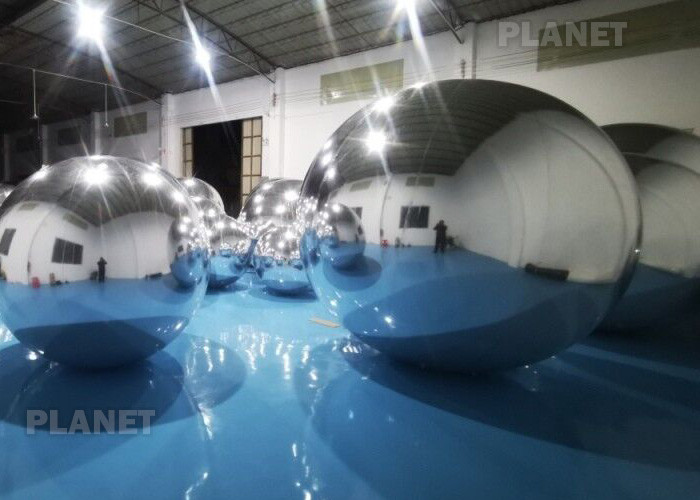 Advertising Reflective Inflatable Mirror Ball For Party Decoration