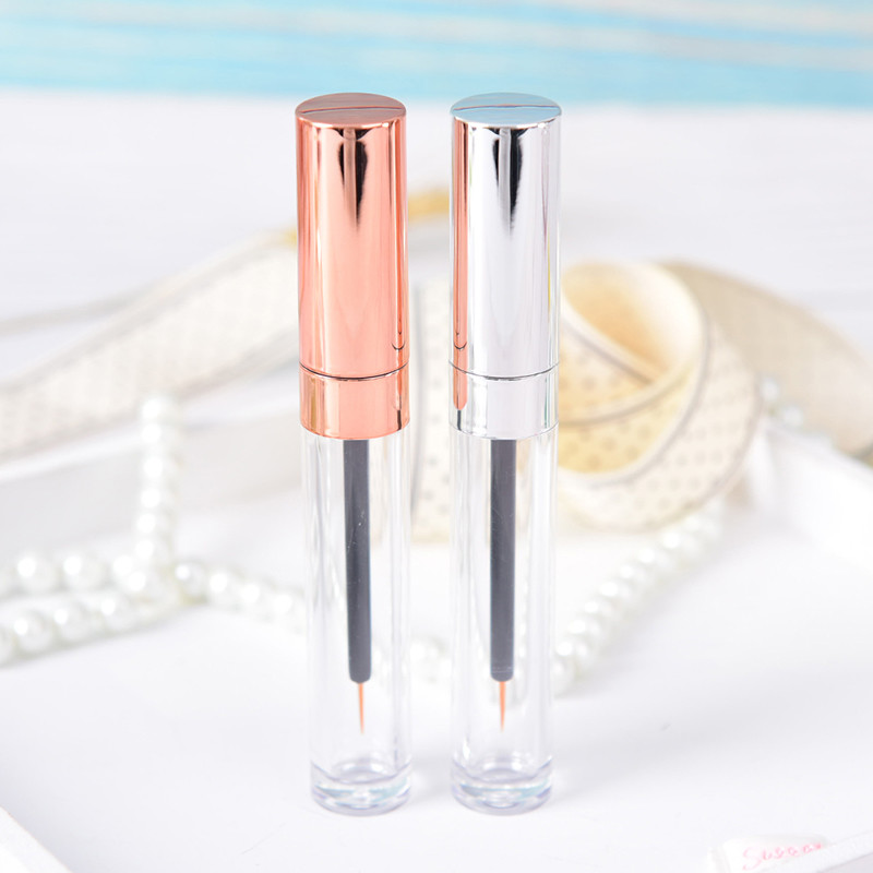Round PP ABS Liquid Eyeliner Tube Containers 5-15g Refillable
