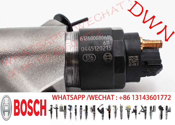 BOSCH GENUINE BRAND NEW injector 0445120213 0445120213 fuel injector 612550080611 for Weichai WD10