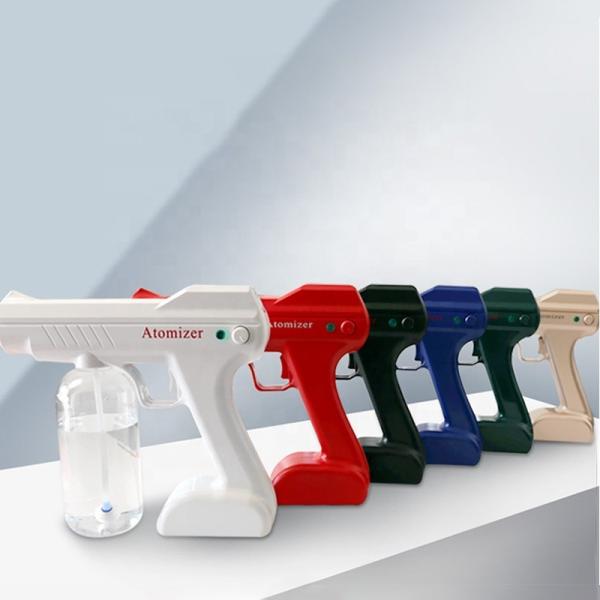 Nano Blue Light Disinfection Technology Disinfection Spray Gun With Large