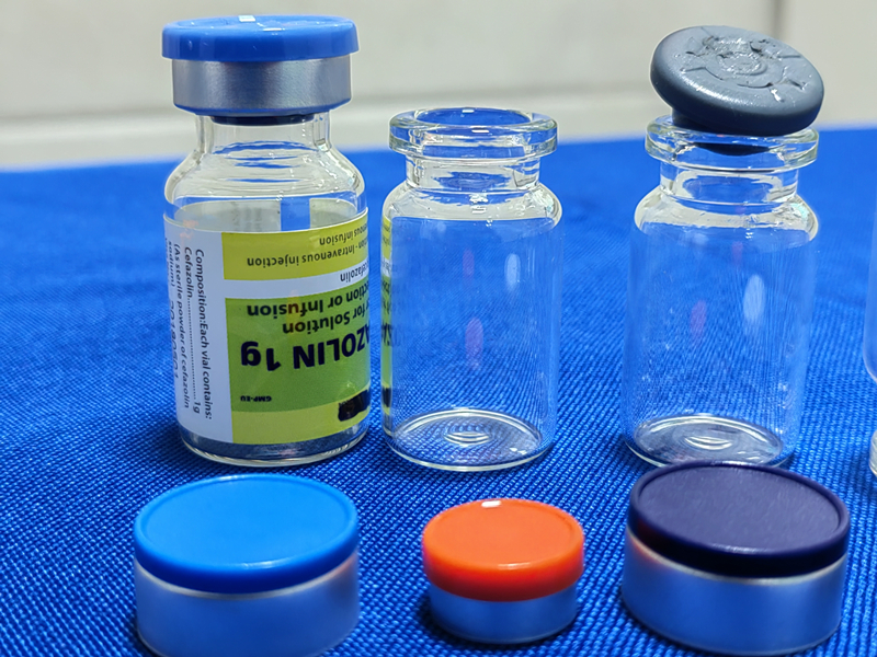 Low Borosilicate Sterile Glass Vials SGS 5ml Glass Vials With Caps