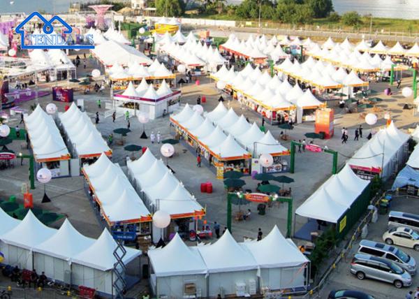 Aluminium Pagoda Canopy Tent Frame For Commercial Events Big Wedding Promotion