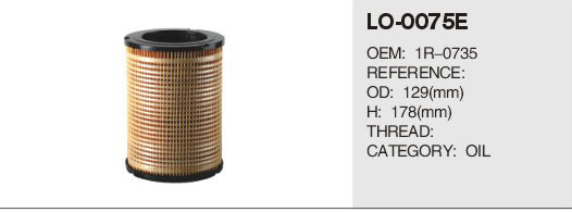 High Quality Diesel Engine Fuel Filter 1R-0735For CATERPILLAR Truck Generator 1R0735