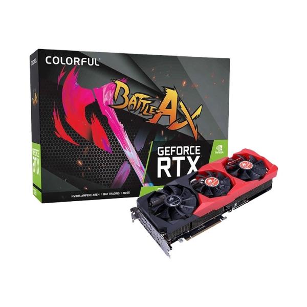 Colorful Battle Ax Graphic Card RTX 3090 24GB VGA GPU Mining Game Gamer Vedio