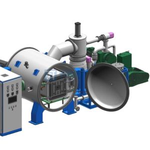 China 99% High Purity 2400℃ Carbon Nanotube Purification Furnace with SS 304 Material for Continuous Heat Treatment on sale