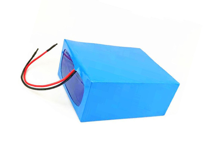 Blue 18650 Rechargeable Battery Pack , 24v Lithium Ion Battery For Electric Bike