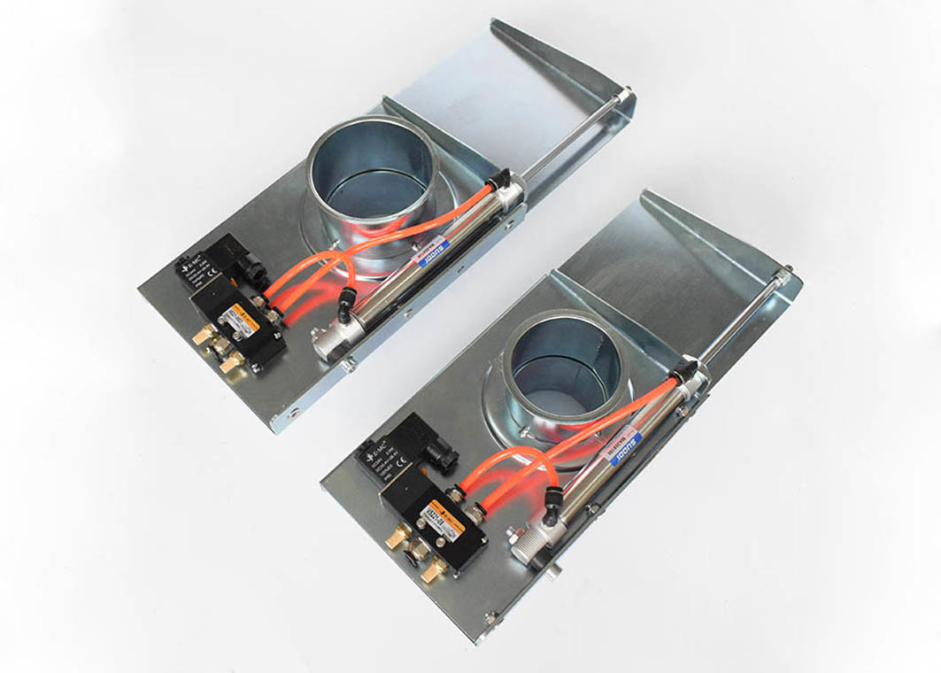 Durable 160mm Dust Collection Blast Gate 2mm 3mm Thickness