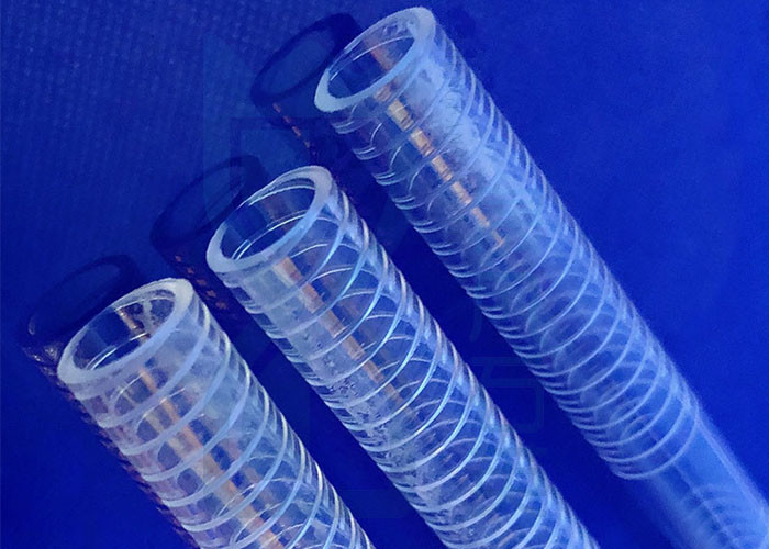Screw Thread Winding Fused Quartz Tube Od 3mm