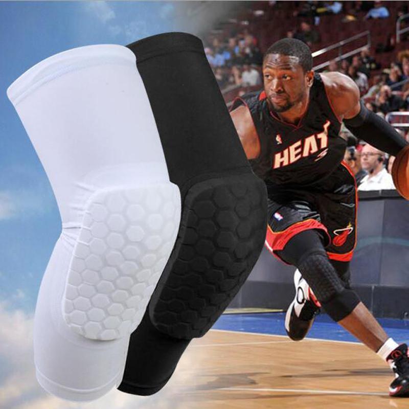 Sport Knee Pad Polyester Knee Brace Support Compression Leg Honeycomb Sleeve
