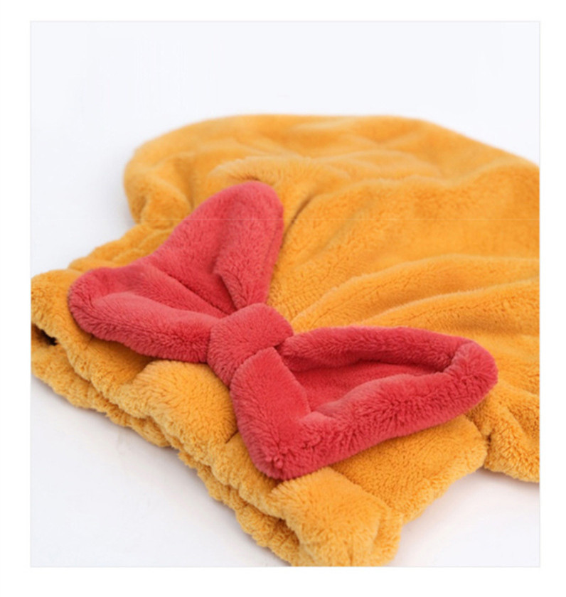 Home Hair Turban Double Layer Microfiber Hair Wrap Towel Various Colors for Option