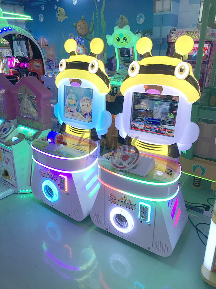 Kids Arcade Redemption Game Machine Coin Operated English / Chinese Version