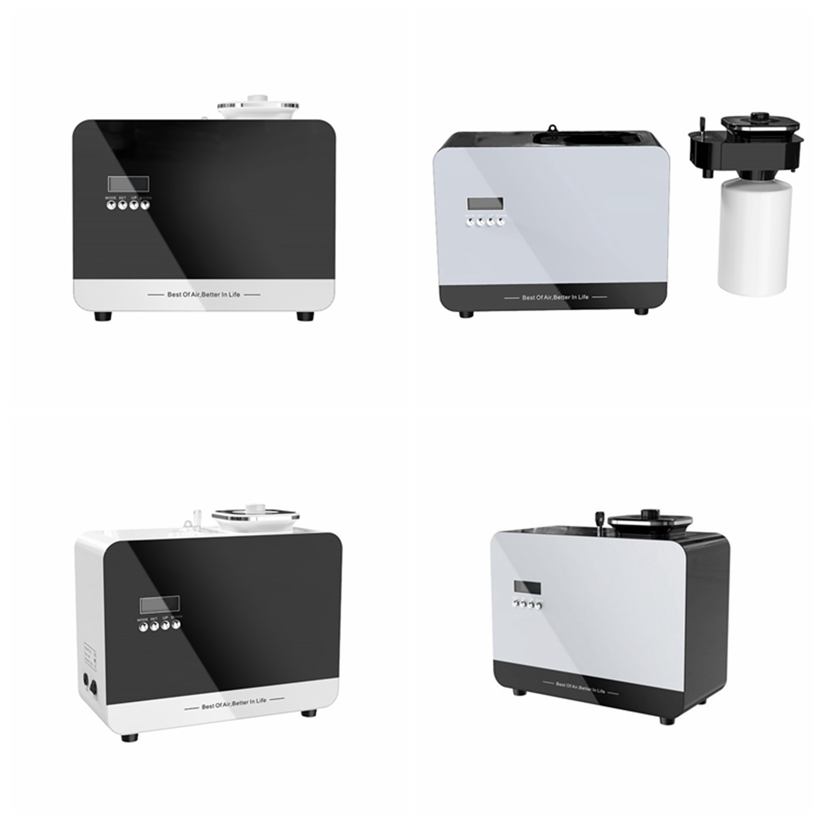 Essential Oils Compatible Aroma Diffuser Machines for Aromatherapy in 3000 Cubic Meters Of Coverage
