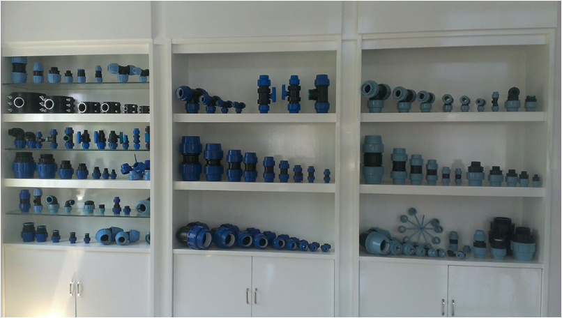 Female Tee PP Water Pipe Fitting with Reinforcing Ring for Pipe System