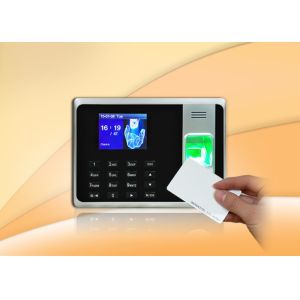 China Simple Biometric Fingerprint Time Attendance System 500 Card Capacity on sale