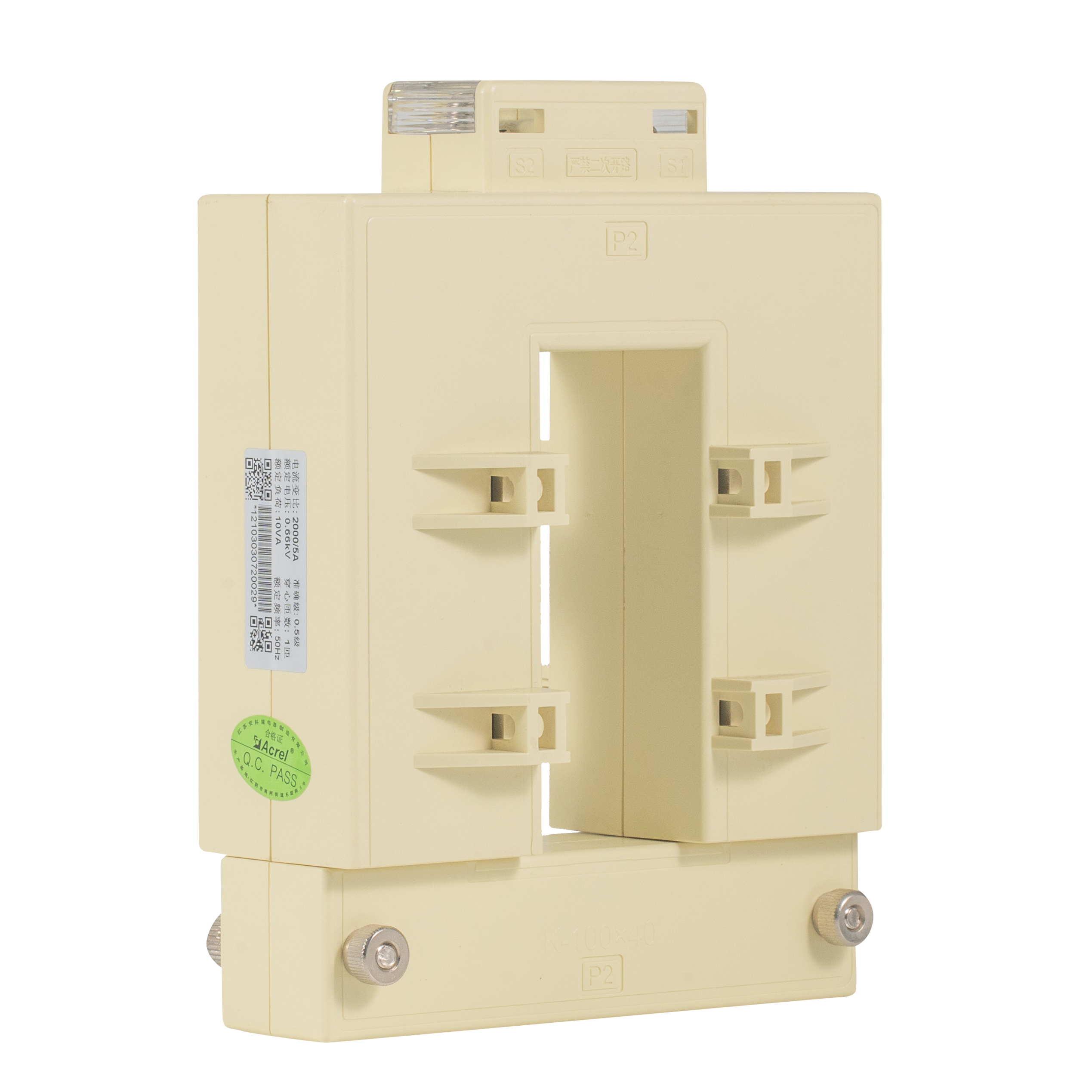 Acrel AKH-0.66/K K-120*60 Square Type Split Core Current Transformer 2000A Used For Busbar/cable