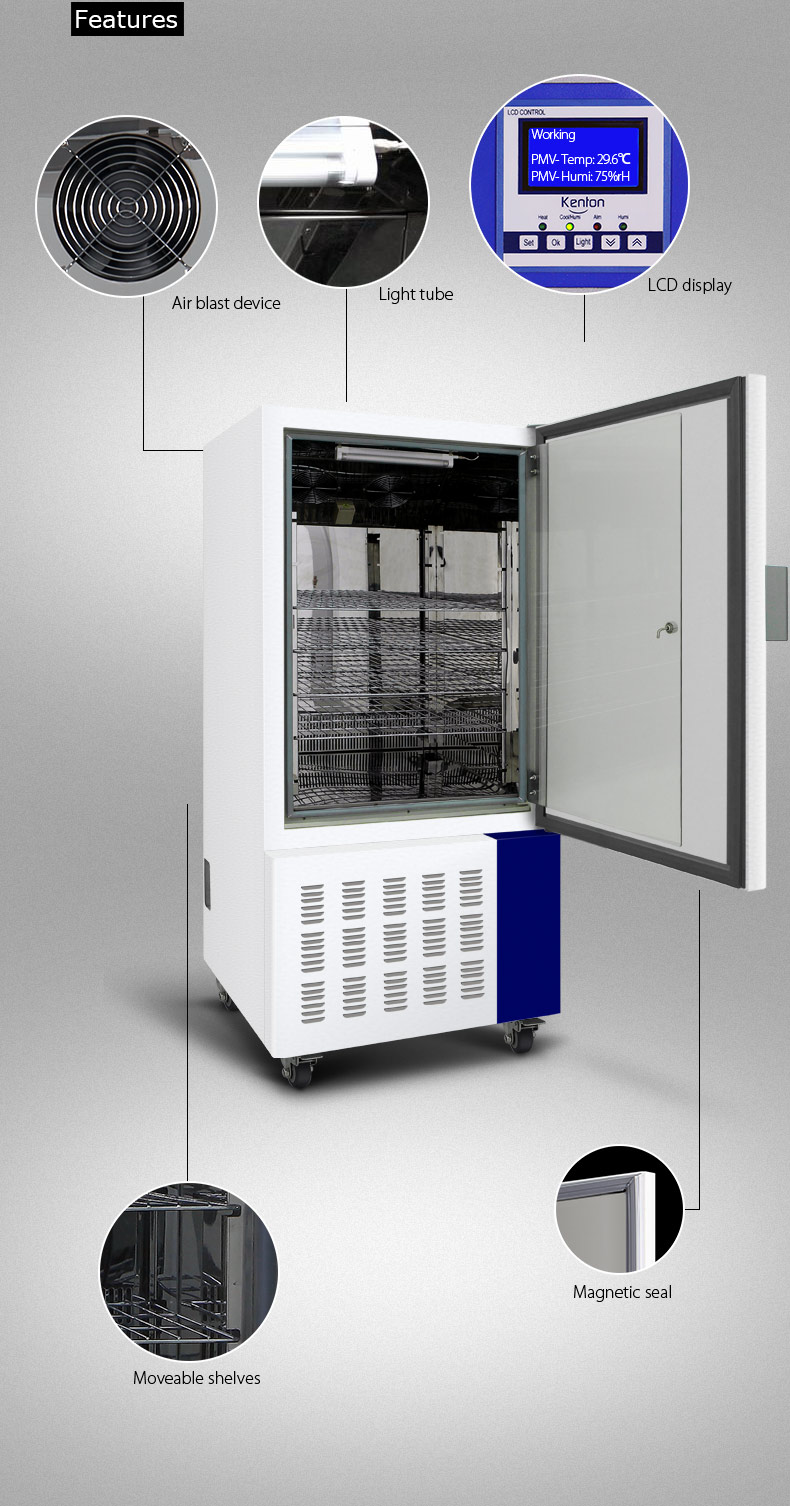 SUS304 Constant Temperature Humidity Chamber LRH Humidity Environmental Chamber