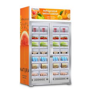 4G Locker Vending Machines , MDB System 24 Hours Vending Machine