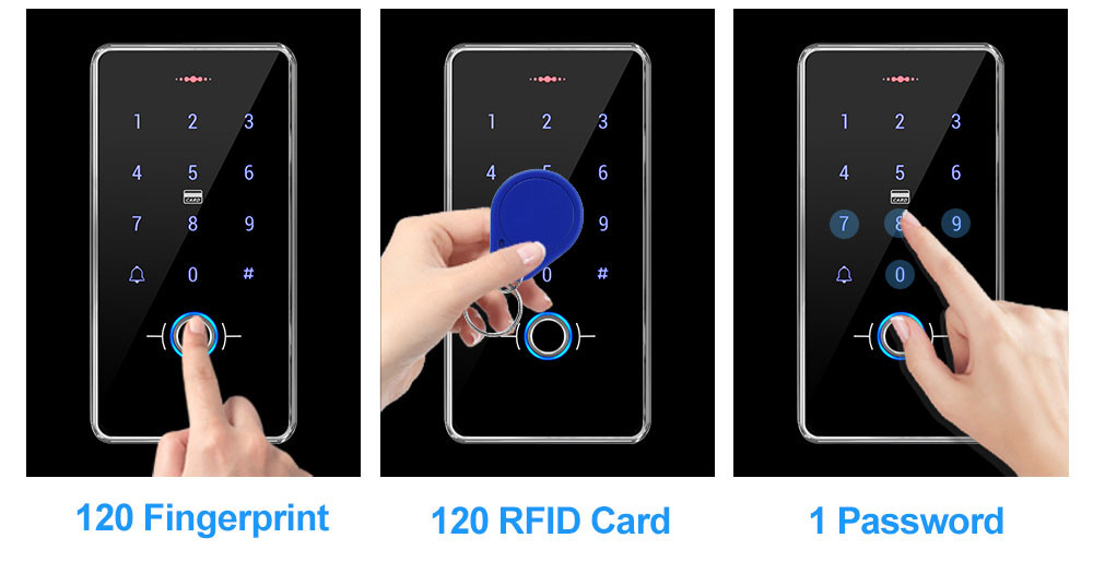500DPI Wiegand26 ABS Fingerprint Access Controller Waterproof IP68 13.5MHz