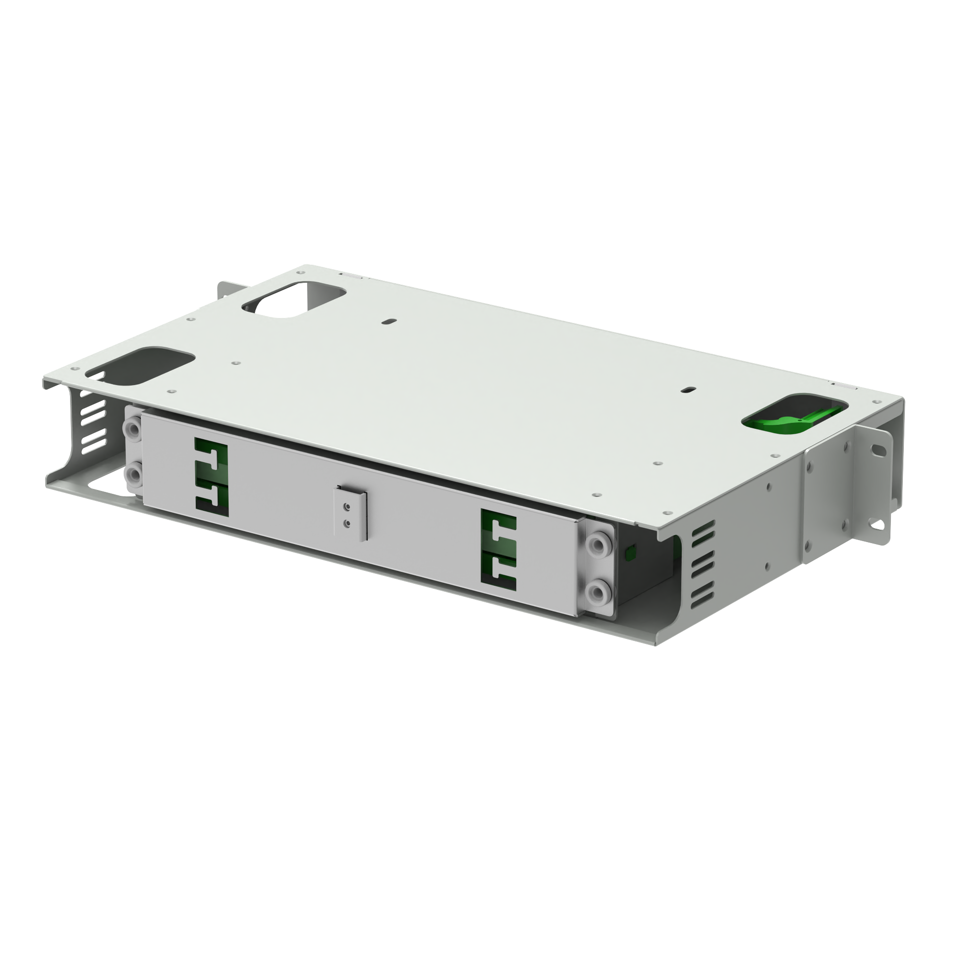 24 Port Optic Fiber Distribution Patch Panel E2000 Type for Network ODN and Data Center