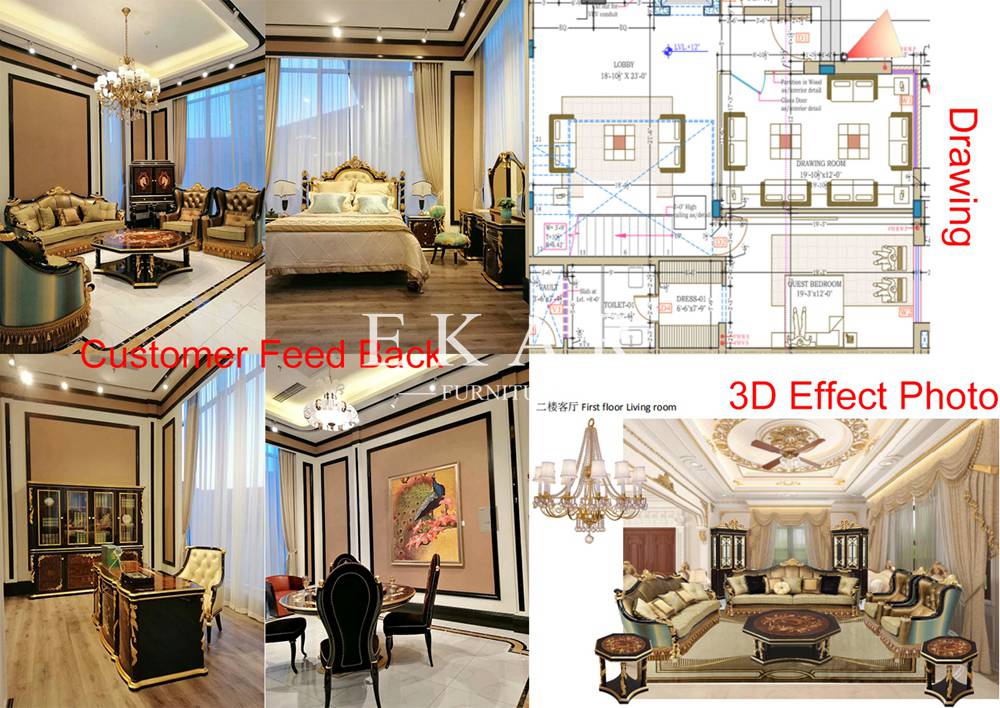 Luxury house interior furniture one-stop furniture services living room bedroom dining room Furniture