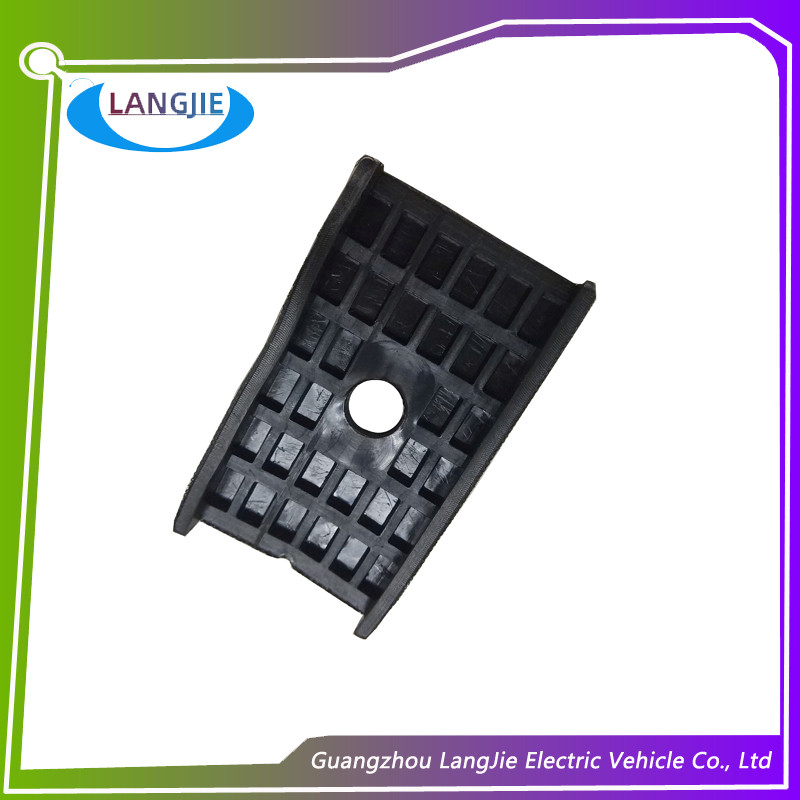 Four Wheel Electric Shuttle Bus Or Freight Car Parts For Upper Cushion Black Color