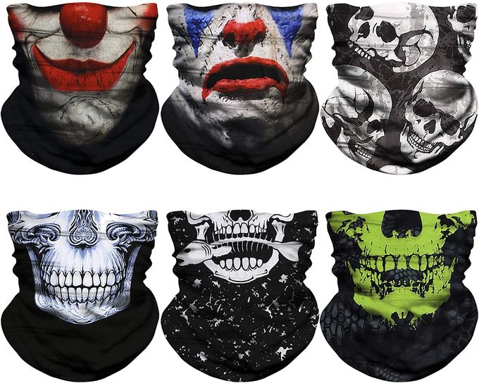 Sports Cooler Short Spandex Face Mask Tube Bandana
