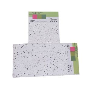 Acoustic Fireproof Customized Size Mineral Wool Ceiling Board