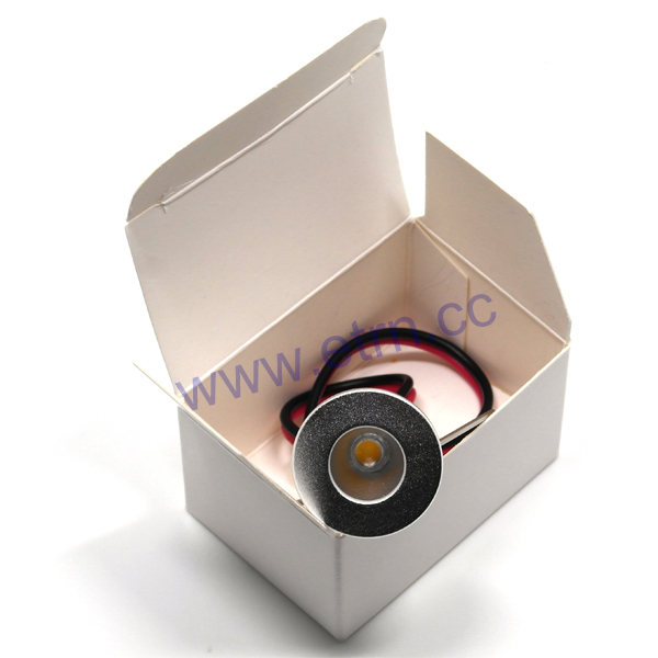 Newest 2W DC3.0-3.4V Round Super MINI LED Downlights Cabinet Light Spotlights Buried Light