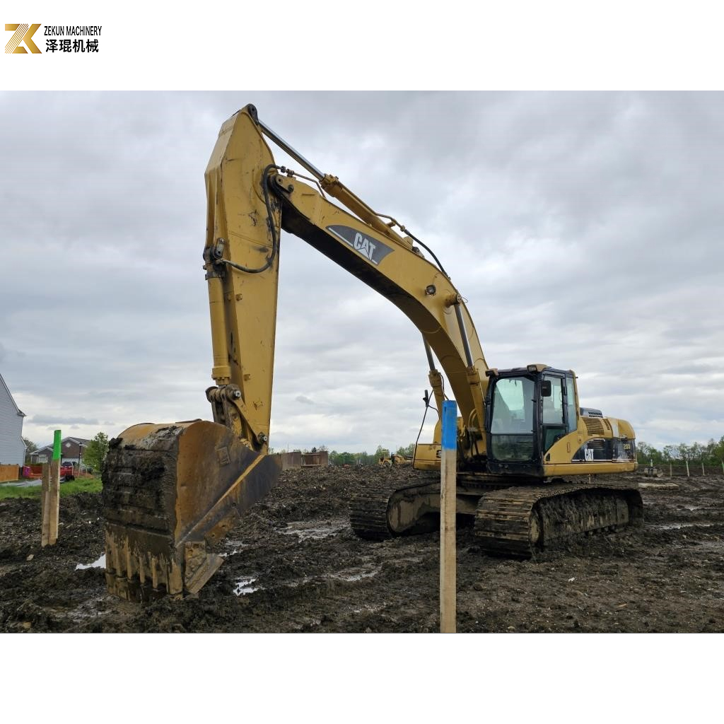 181KW Japan Used CAT 330 Excavator Caterpillar 330C Used Cat Excavators