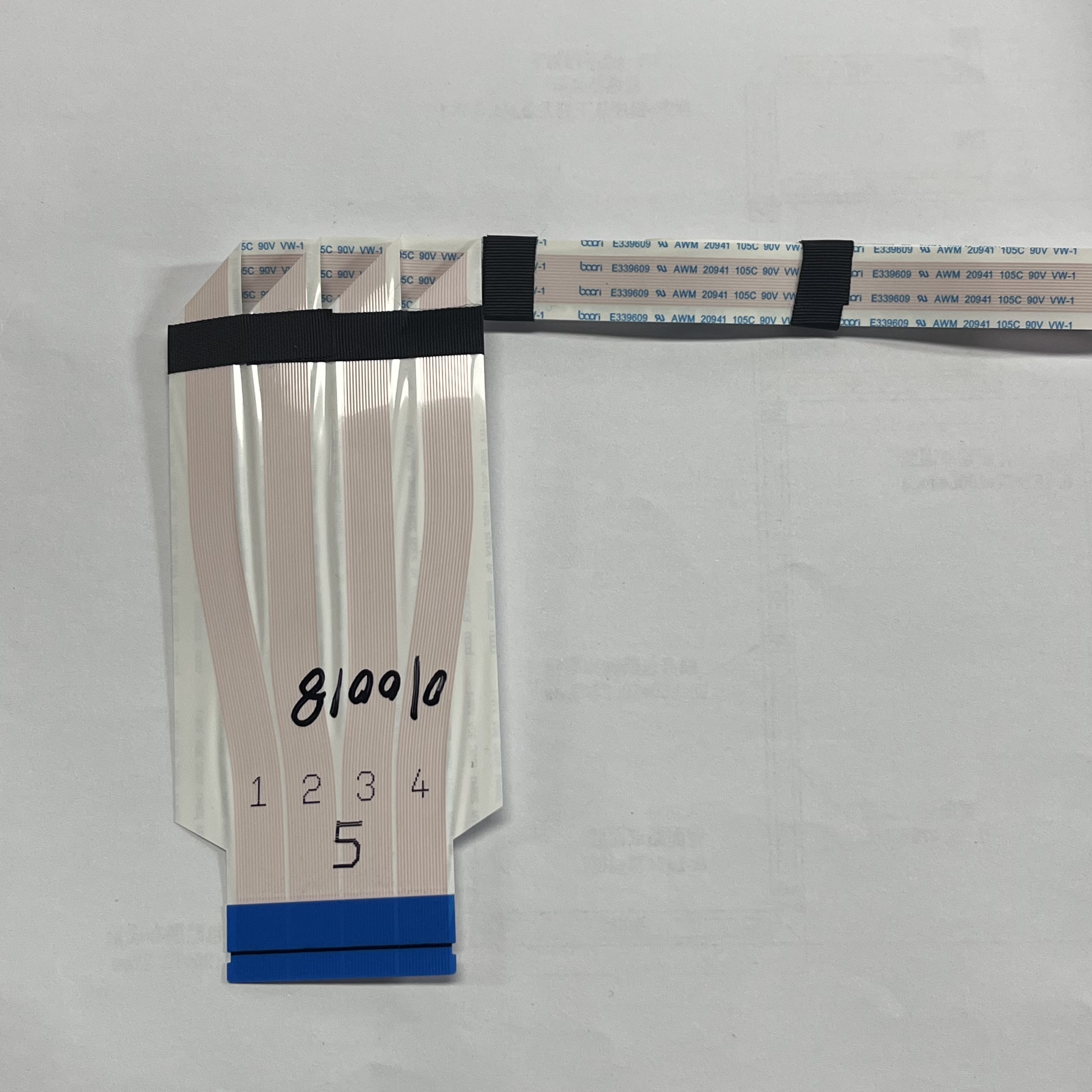 68pin Mini FFC Cable For LED TV FFC Lvds Cable Cu Conductor IATF16949