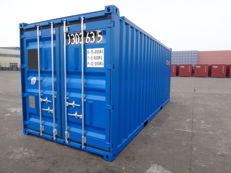 20ft Offshore Container DNV 2.7-1 Standard 6m Oil Drilling Closed Box 20ft Length Steel Floor Optional Sling