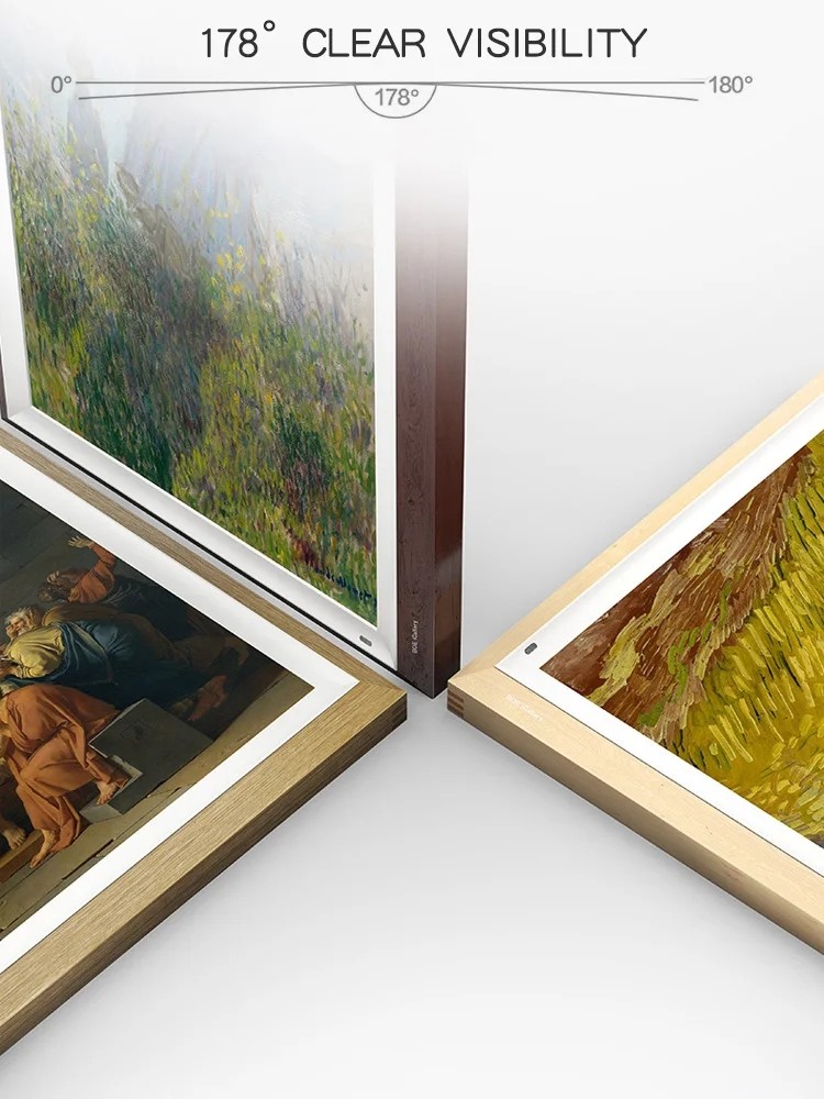 2K FHD Display Digital Painting Photo Frame For Home Wall Mount