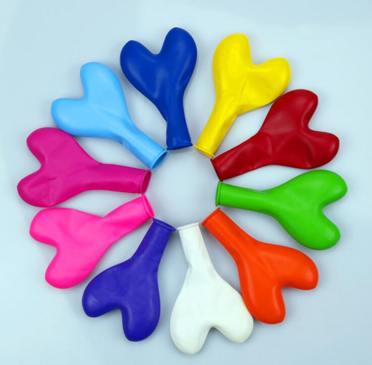 10inch 2.2g heart shaped latex balloon decoration party