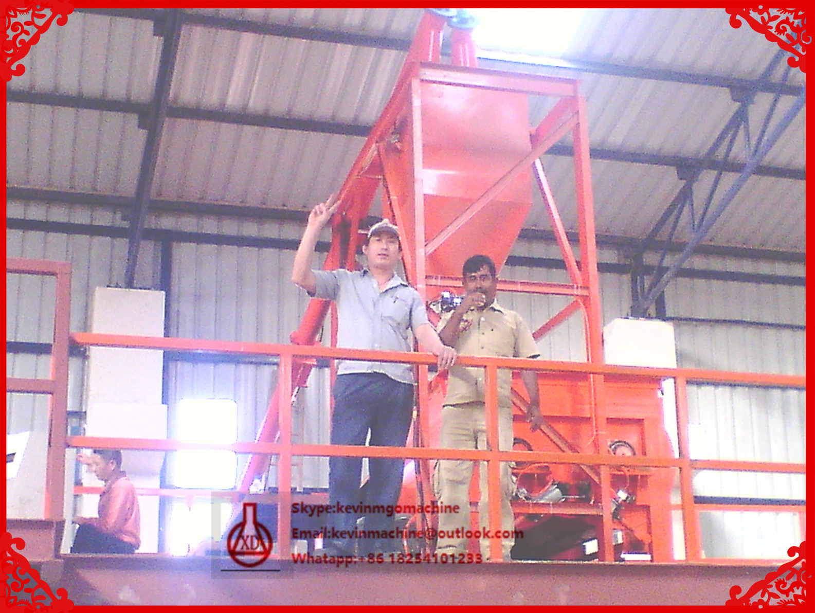 Fiber Cement Colour Glazed Profile Roof Tile Making Machine for Bulding Construction