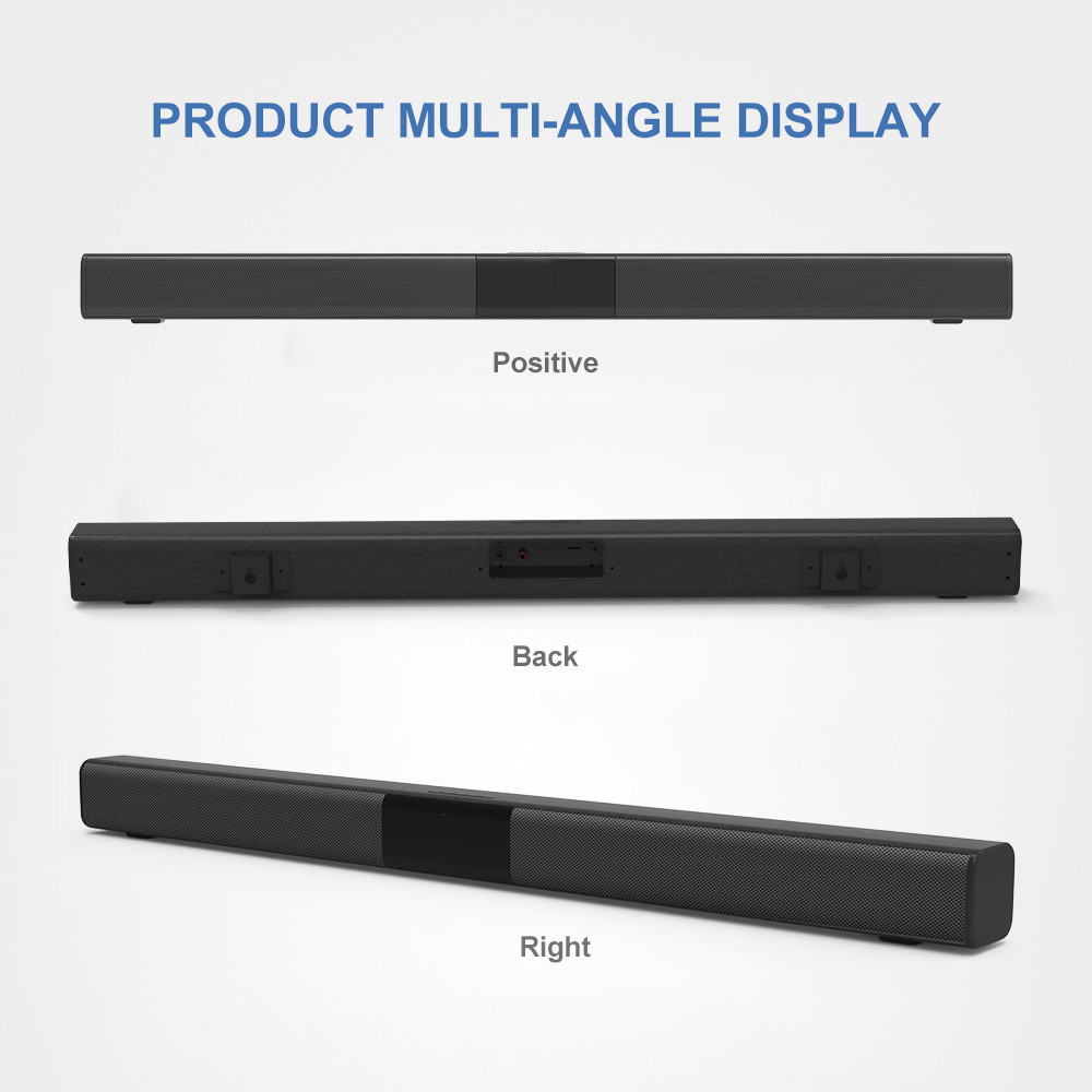 18650 Battery Operated Sound Bar Home Cinema Soundbar Anti Interference